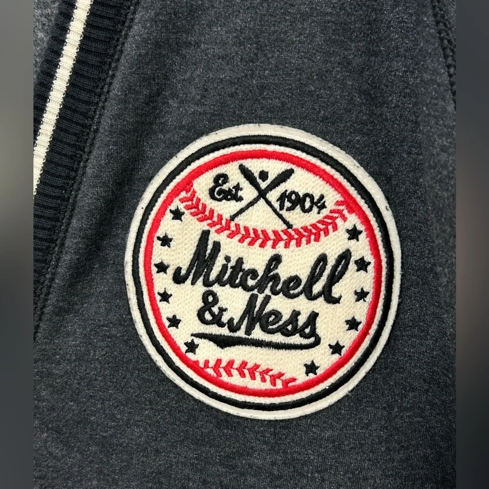 Mitchell and Ness Lateral Varsity Baseball Cardigan